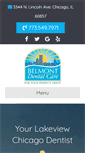 Mobile Screenshot of belmontdentalcare.com