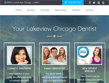 Tablet Screenshot of belmontdentalcare.com
